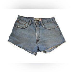 Levi’s Relaxed Fit Light Blue Denim Cutoff Shorts